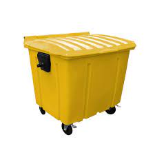 container amarelo com rodizios GSA 82 PMN